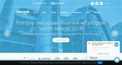 Desktop Screenshot of bluerank.pl